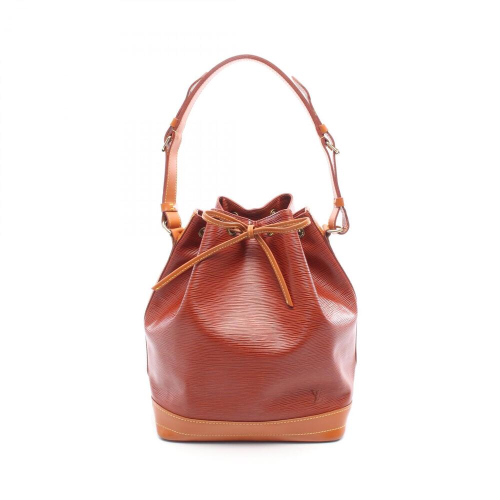 Louis Vuitton Noe Shoulder Bag Leather Epi Brown